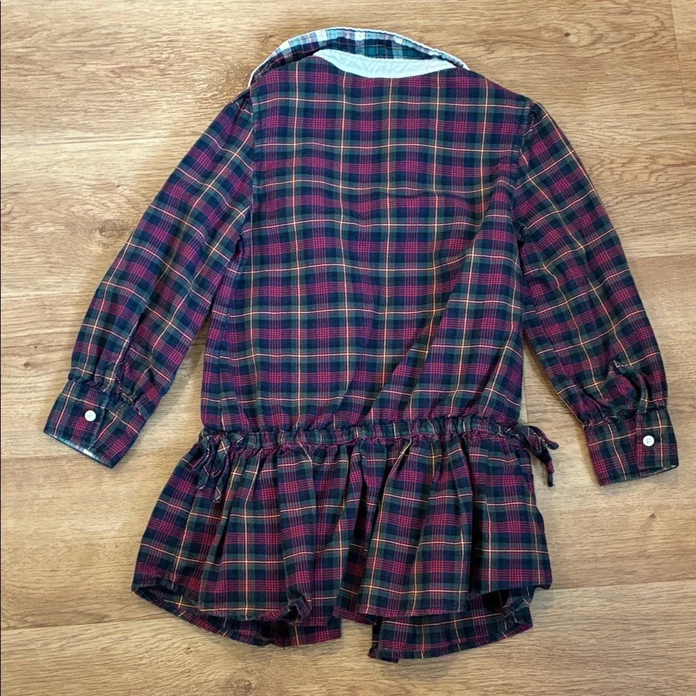 Ralph Lauren Plaid Dress‎ - Red and Blue